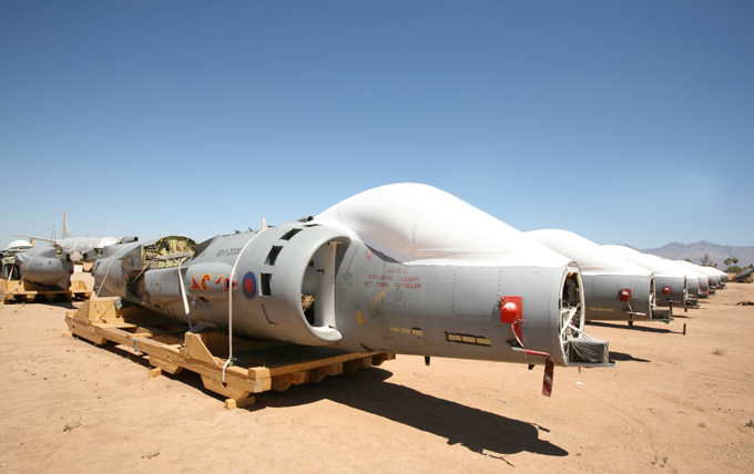 Самое большое кладбище самолетов в мире