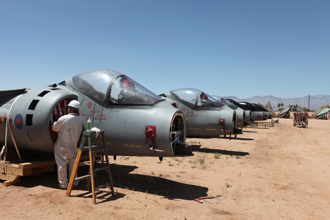 Самое большое кладбище самолетов в мире