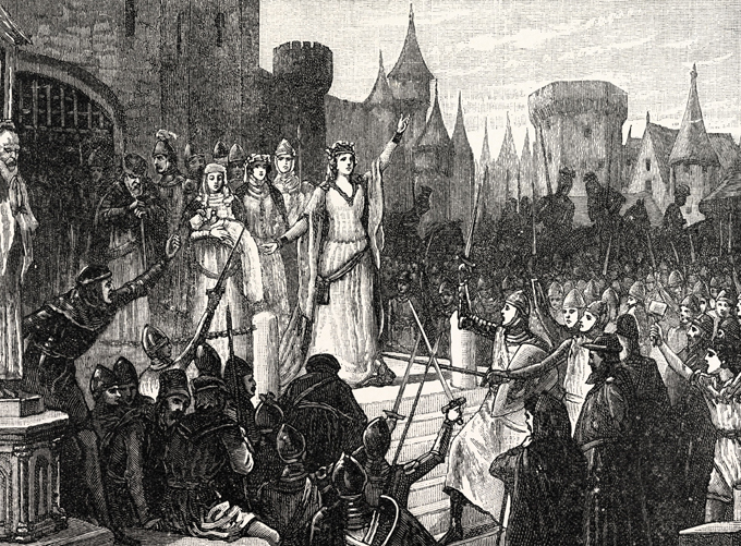 Амазонки разных времен - женщины-воительницы