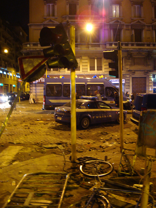 Массовые погромы в Риме: более 100 пострадавших