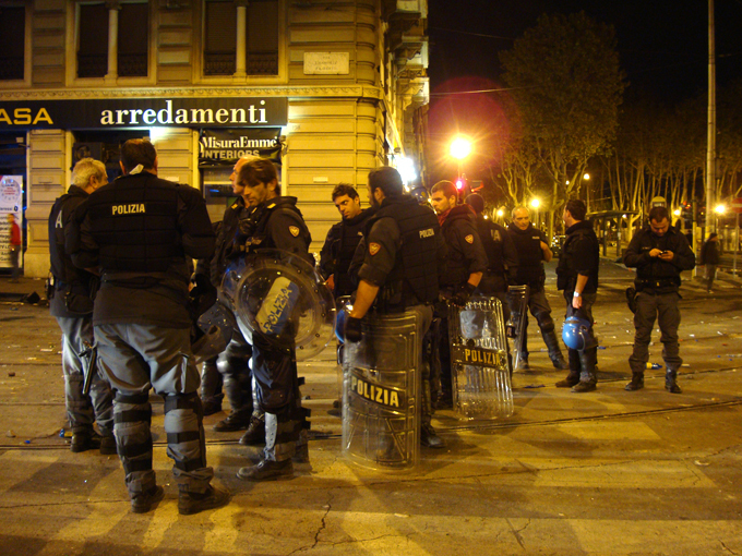 Массовые погромы в Риме: более 100 пострадавших