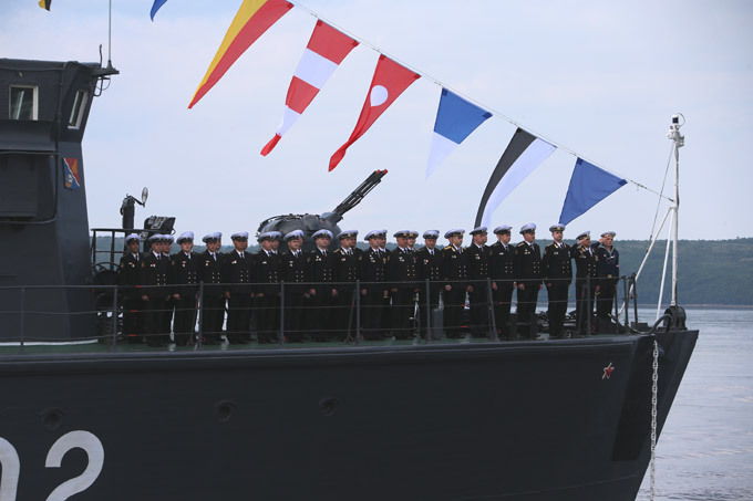 Профессиональный праздник морских героев. Североморск