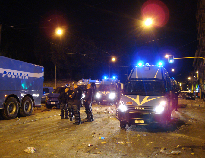 Массовые погромы в Риме: более 100 пострадавших