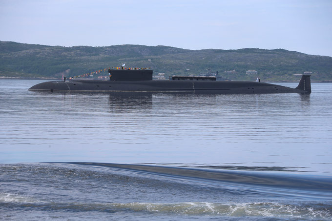 Профессиональный праздник морских героев. Североморск