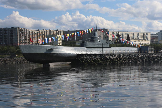 Профессиональный праздник морских героев. Североморск