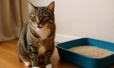 Кошки бегают после лотка из-за инстинкта безопасности — Питомцы Mail