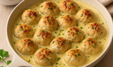 Соус для детских фрикаделек готовят из сливок, горчицы и кетчупа