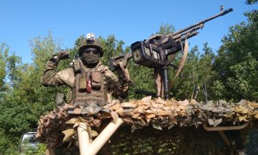 Казаки в составе российских войск освободили город Северск