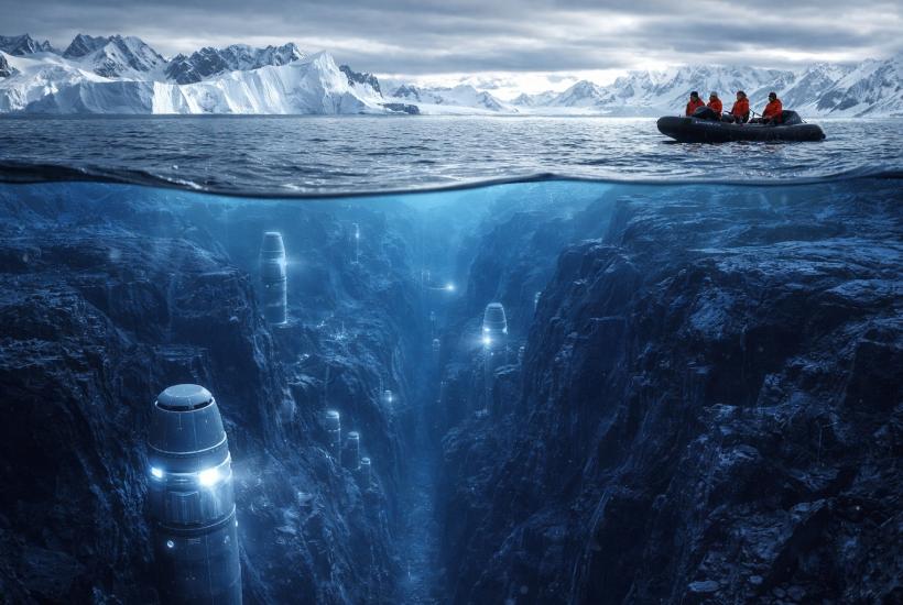 Исследователи в Антарктиде