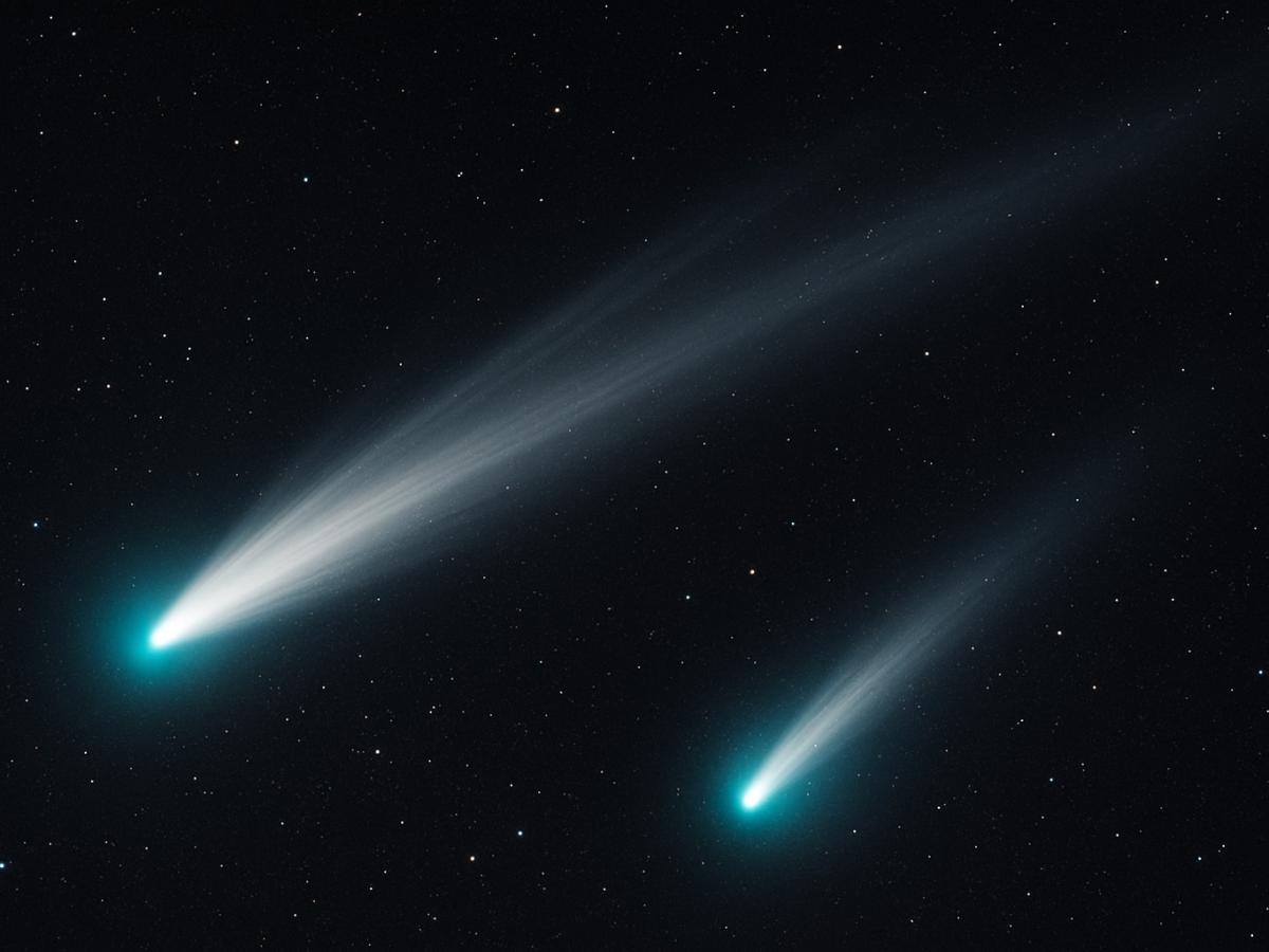 Пролёт светового поезда Starlink зафиксирован над Нормандией