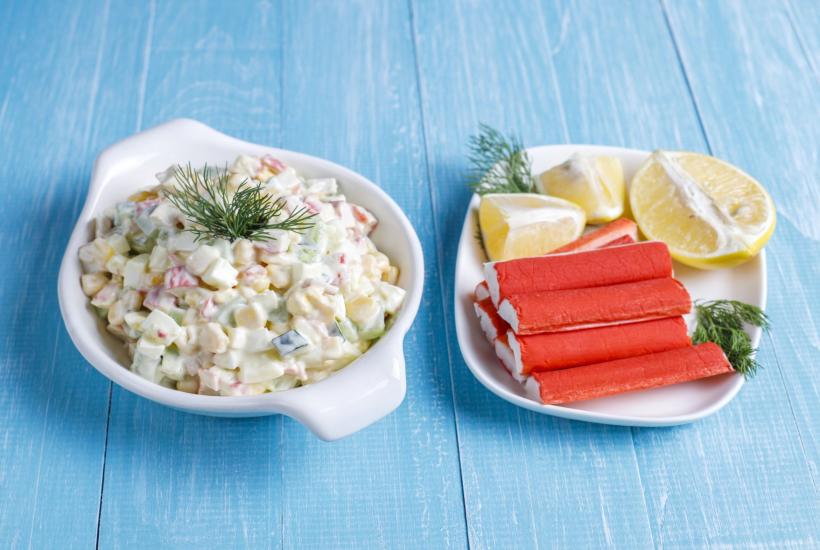 Крабовый салат