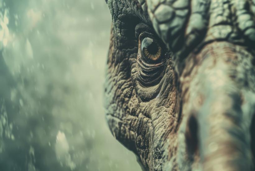 Голова динозавра