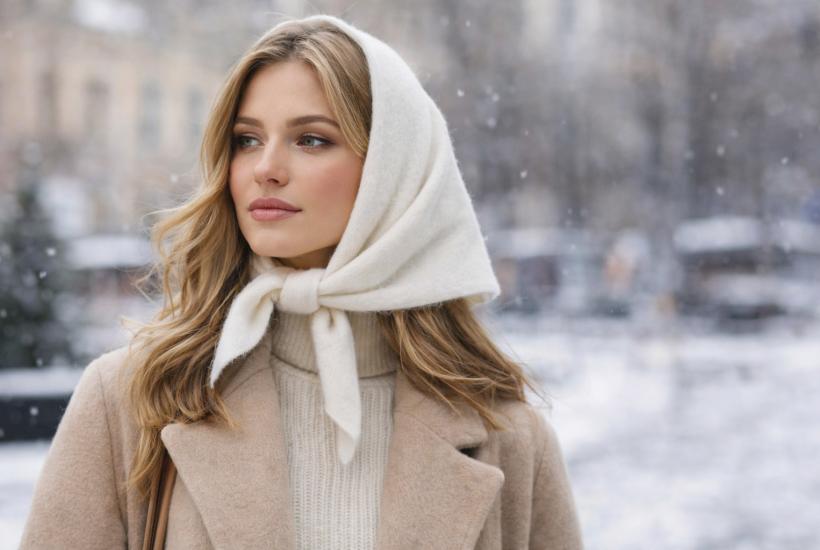 Девушка в косынке