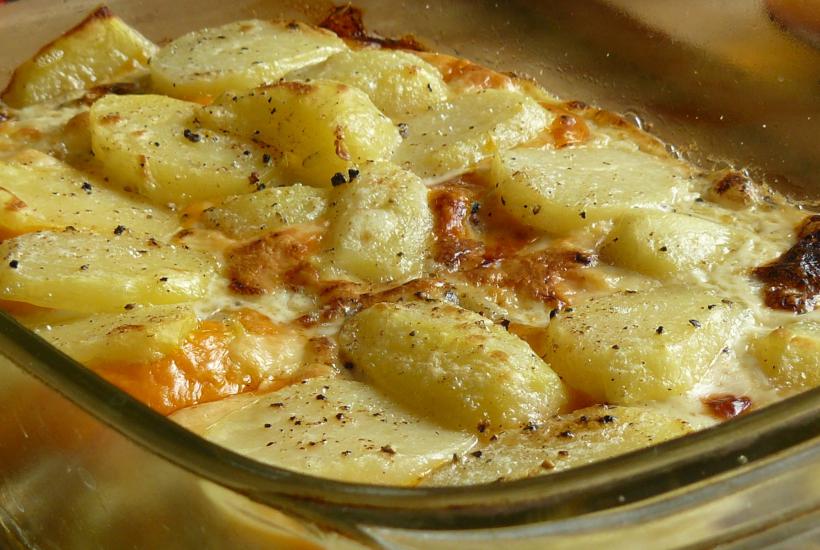 Запеканка из сыра и картофеля Запеканка из сыра и картофеля