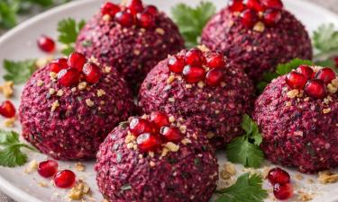 Пхали из свёклы готовят с орехами и специями