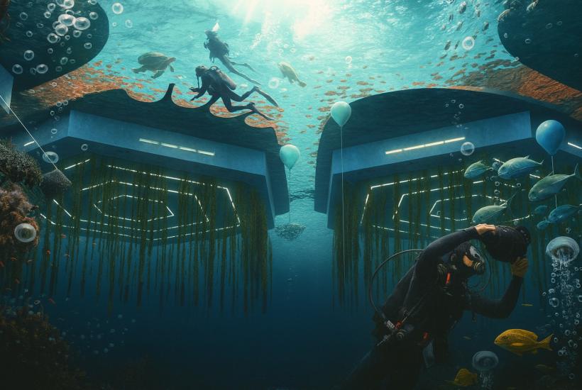Подводный город будущего