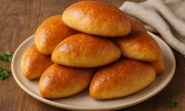 Пирожки лучше выпекать на расстоянии 3-4 см друг от друга