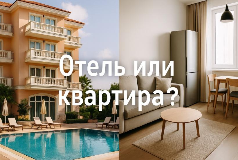 Отель или квартира: что выбрать?