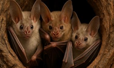 Летучие мыши-вампиры находят добычу по теплу кожи и дыханию