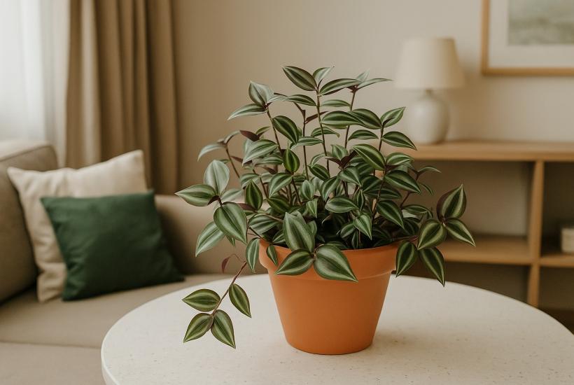 Традесканция в интерьере