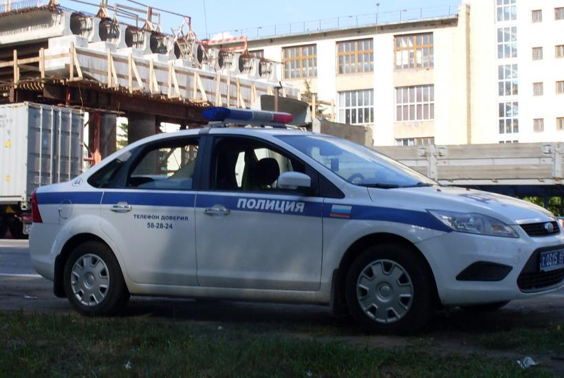 Полицейская машина в России