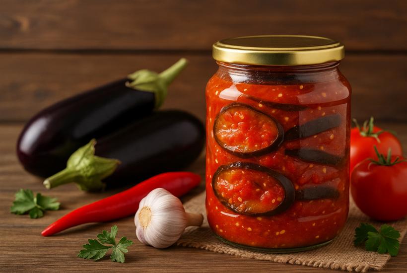 Консервация баклажанов