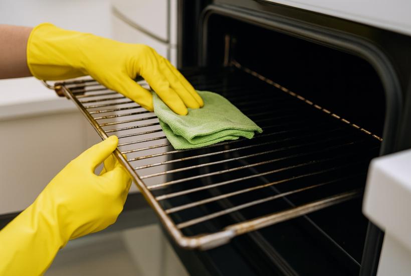 Чистка духовки