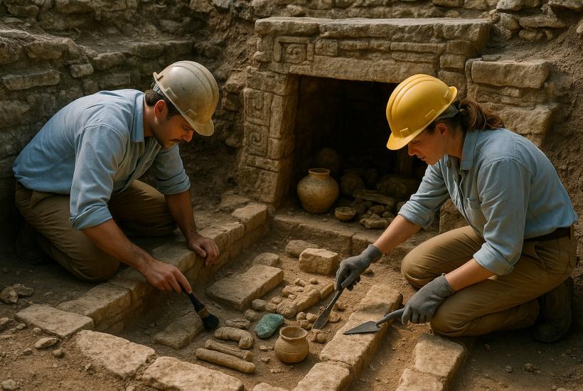 Раскопки археологов