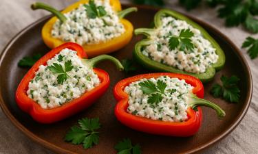 Зелень и сыр создают магию: секретные приёмы приготовления фаршированных перцев без мяса