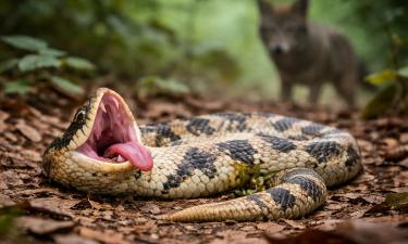Паховая змея обманывает врагов, притворяясь мёртвой — IFLScience