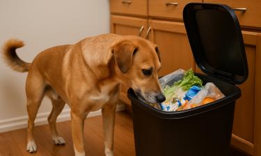 Мусор привлекает собак сильными пищевыми запахами — Kodami