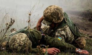 Обнаружена сожжённая американская БМП с костями боевиков ВСУ в Донбассе