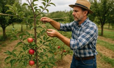 Рыхление почвы улучшает рост молодых яблонь — рекомендации Vsadu