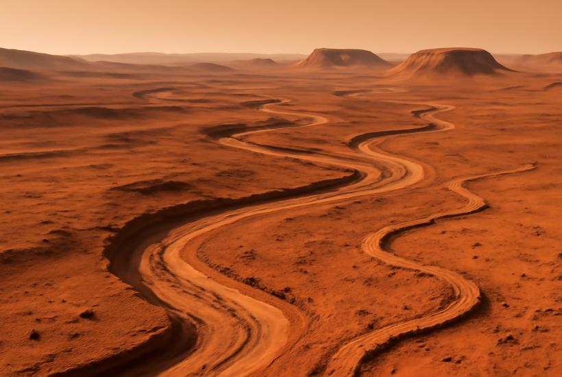 Древние реки на Марсе