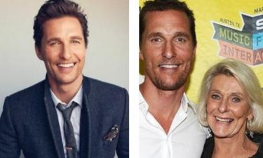 Мэттью Макконахи показал свою красивую 93-летнюю маму