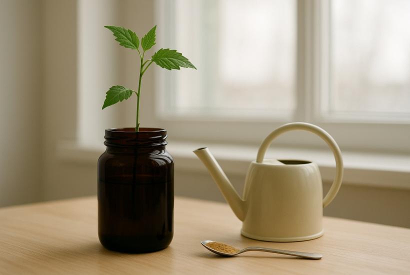 Черенкование в темной банке