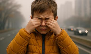 Невидимый яд вдыхают миллионы: загрязнённый воздух делает детей заложниками болезней глаз