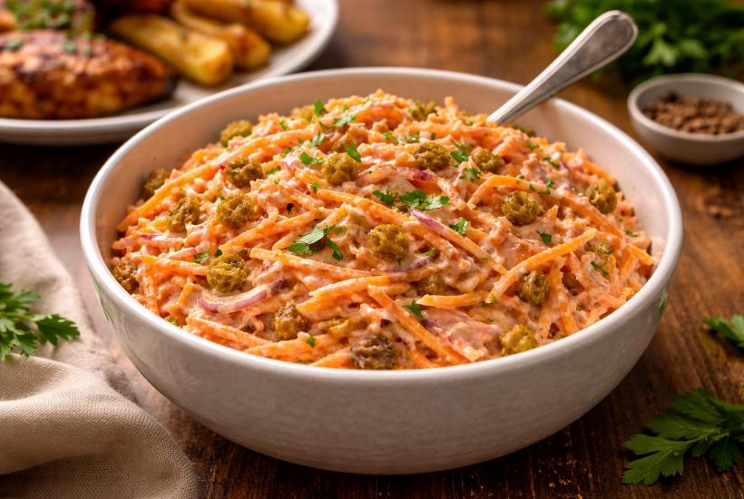 Морковный салат к ужину