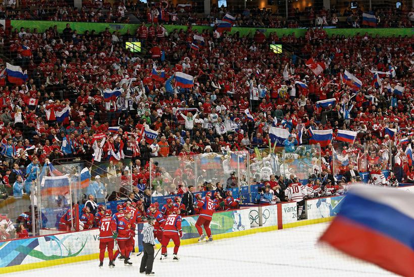 РОссийский флаг на Олимпиаде-2010 РОссийский флаг на Олимпиаде-2010