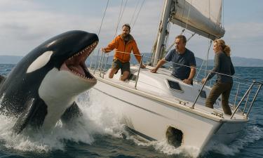 Морские хищники объявили охоту на флот: яхты против черно-белых хищников — моряки бьют тревогу