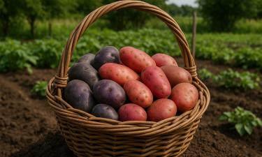 Картофель высаживают чаще на убывающей Луне