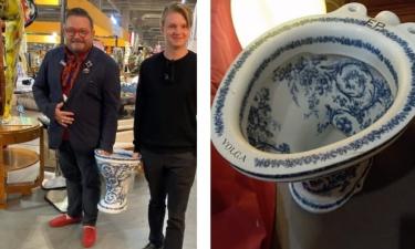 Расписной сортир: зачем Александр Васильев приобрёл себе антикварный унитаз