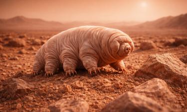 Тихоходки пережили год в условиях Марса в состоянии покоя