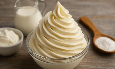 Сливочный крем требует охлаждённых ингредиентов