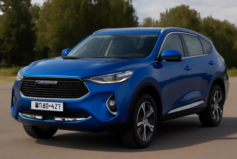 Haval F7 на фоне природы