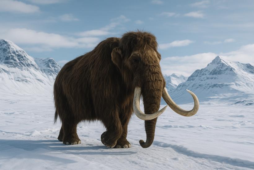 Мамонт в ледниковом периоде