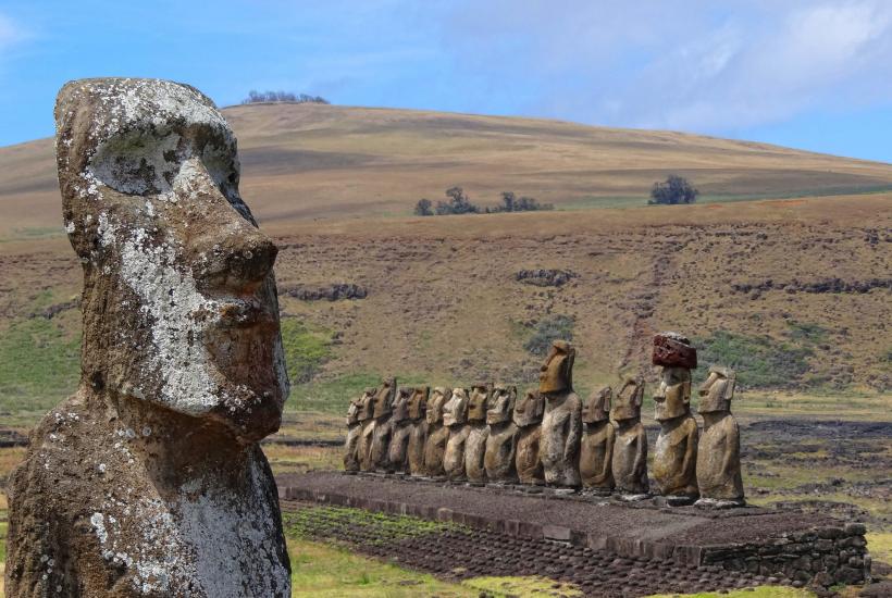 Статуи моаи острова Пасхи