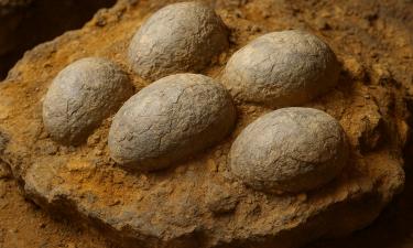 В Китае нашли яйца динозавров, заполненные кристаллами кальцита — Earth