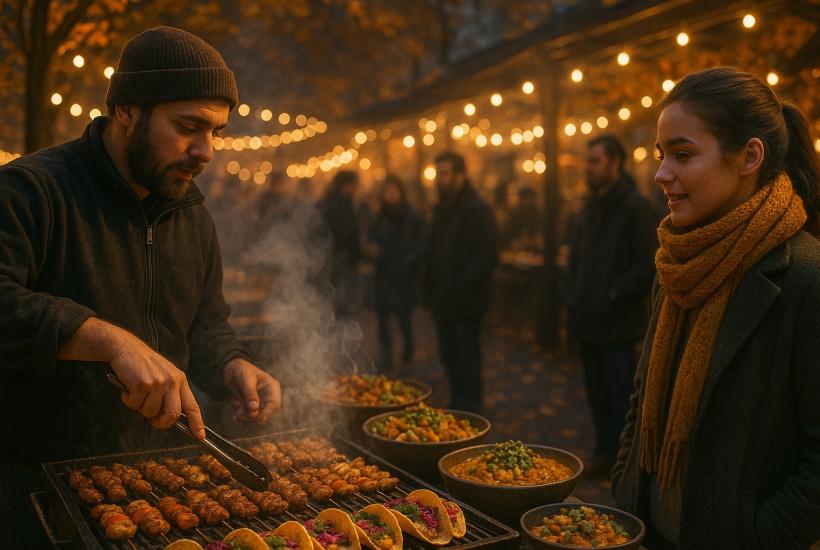 Уличная еда 