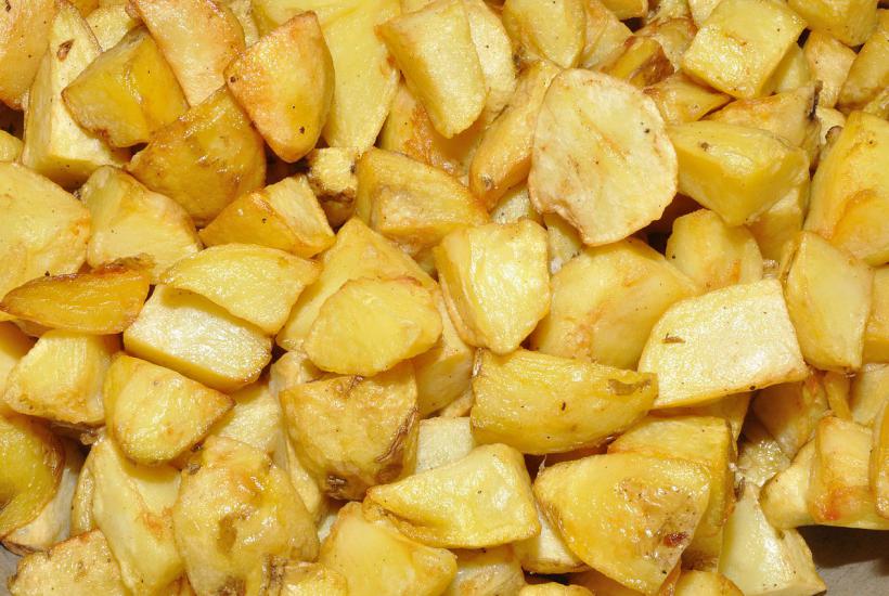 Жареная картошка Жареная картошка